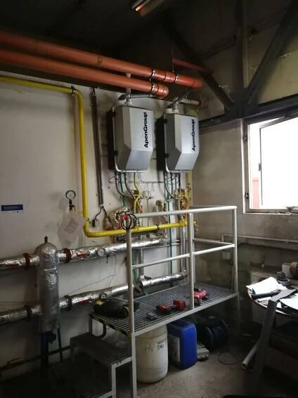 Alinvest - kondenzační kotle AKY/AKN, kalorifery Kalormax | reference 4heat vytápění hal