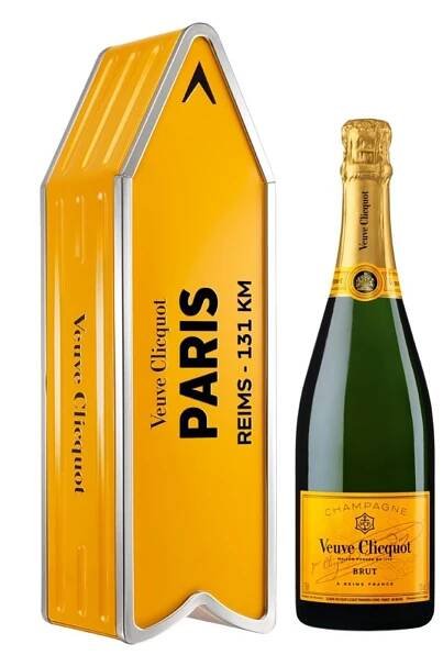 Veuve Clicquot Arrow Paris Brut 0,75l 12% GB L.E.