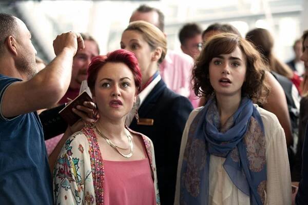 S láskou, Rosie - Z filmu - Jaime Winstone, Lily Collins
