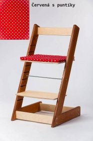 molitanový podsedák k rostoucí židli  červený