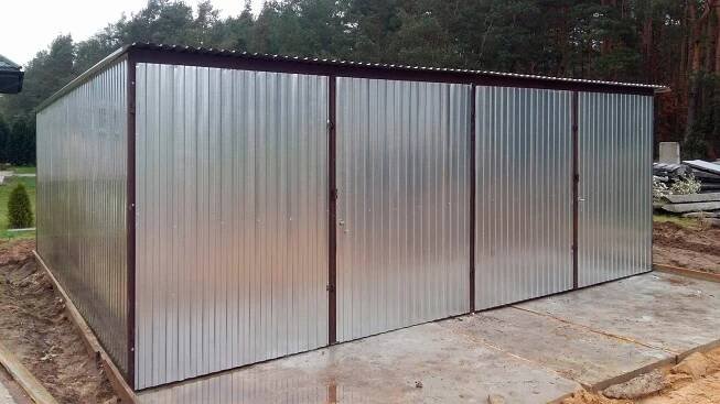 Dvougaráž (plechová) 6 x 5 m - LiderStal