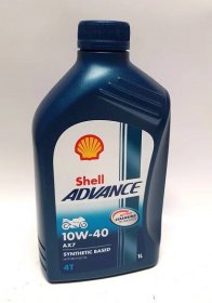 Shell Advance 4T AX7 10W-40 (1 lt)