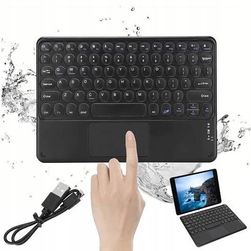 Bezdrátová klávesnice Bluetooth touchpad