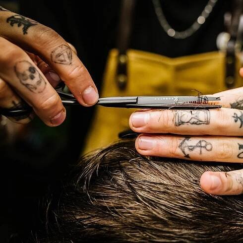 Barber nůžky KOBE Zenith - 6"