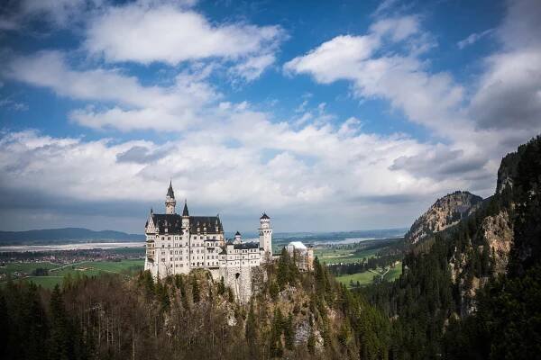 Výlet do hor – Neuschwanstein – @kubajszcom