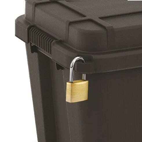 Úložný box SCUBA L 74l, černý