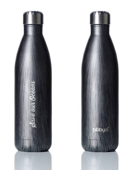 Cestovní termolahev s obalem BBBYO Deep Blackwood, 750 ml