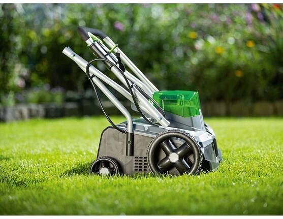 LUX Aku vertikutátor PowerSystem A-VL-2x20/36