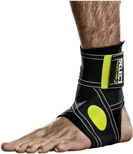 Bandáž kotníku Select ANKLE SUPPORT 2-PARTS černá | AD Sport