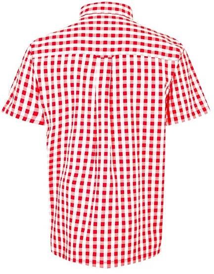 pánská košile LEE COOPER - RED/WHITE - L