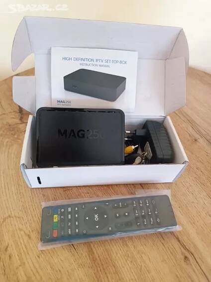MAG 250 IPTV set-top box nový kus s ovladačem - Havířov - Bazar