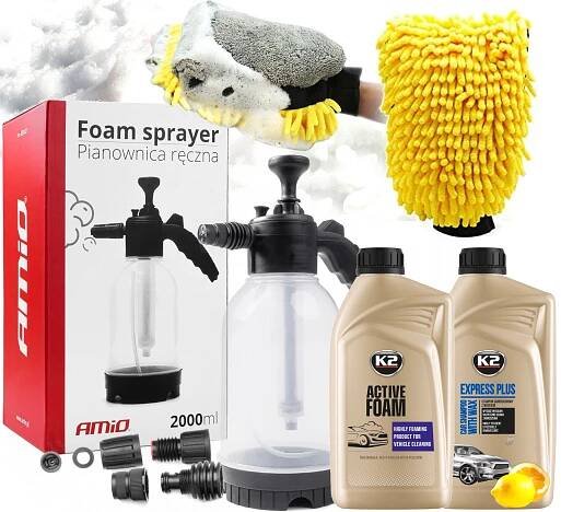 Ruční tlakový postřikovač 2 l + 3jiné produkty