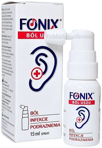 fonix bol uszu spray