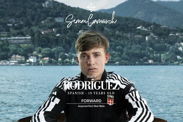 Como 1907 Announces the Signing of Spanish Starlet Jesús Rodríguez