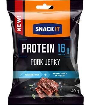 Sušené maso Snack IT Vepřové Jerky Natural 40g