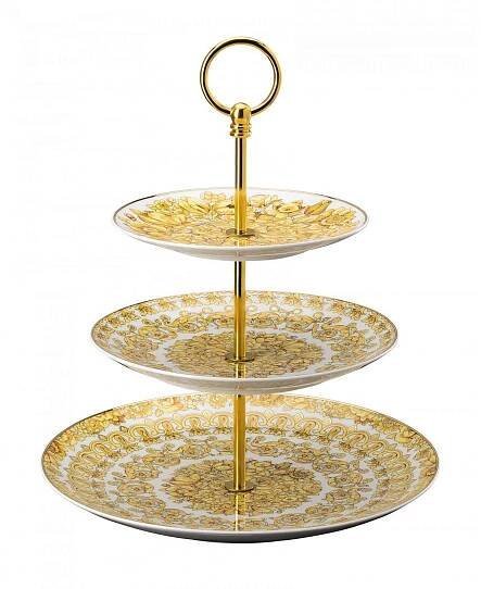 Etažér Rosenthal Versace Medusa Rhapsody | Viame.cz