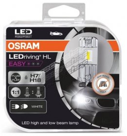 Dálková a potkávací světla Osram LED LEDriving HL EASY H7/H18 (2ks)