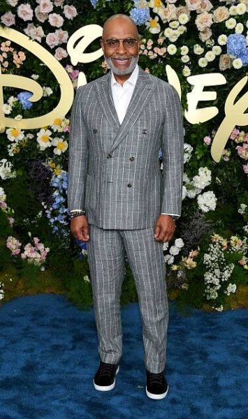 James Pickens Jr. at the Disney 2025 Upfront Red Carpet held at North Javits Center on May 13, 2025 in New York, New York.
