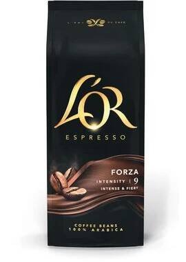 L'OR Espresso Forza 1000 g / Zrnková káva / 100% Arabica