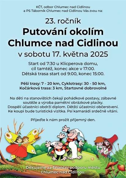 Putováním okolím Chlumce - 2025