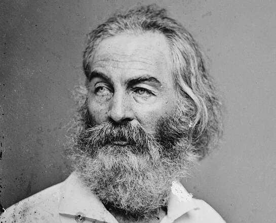 Civil War era photograph of Walt Whitman.