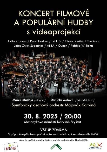 Májovák & Johan de Meij (není akce MěDK) - Městský dům kultury Karviná