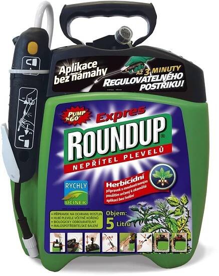 Roundup Expres 5L Pump & Go SCOTTS | OnlineShop.cz
