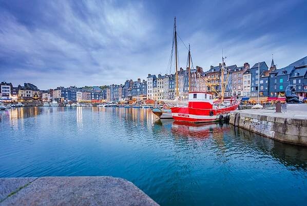 Der Hafen von Honfleur
