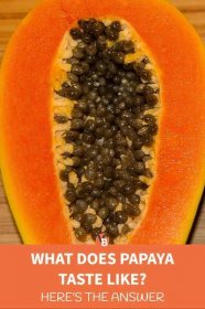 What Does Papaya Taste Like? | VegByte