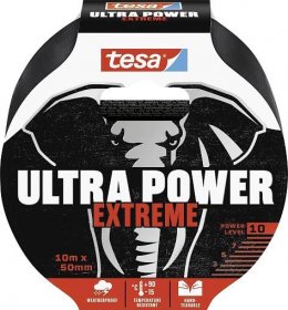tesa ULTRA POWER EXTREME 56622-00000-00 instalatérská izolační páska černá (d x š) 10 m x 50 mm 1 ks