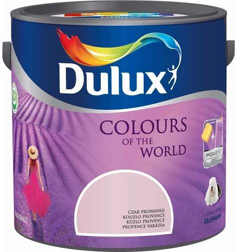 Dulux Interiérová emulzná farba Colours Of The World mandľový kvet 2,5 l