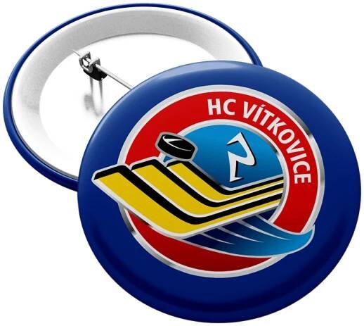 Navy placka s logem HC Vítkovice Ridera