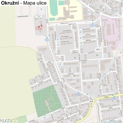 Okružní - mapy | Kurzy.cz