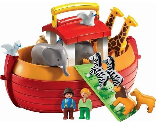 PLAYMOBIL® 6765 Přenosná Noemova Archa 1.2.3