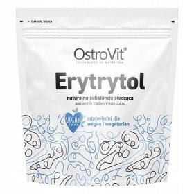OstroVit Erythritol 1 kg ERYTROL PŘÍRODNÍ SLADIDLO 0 kalorií NÁHRADA CUKRU