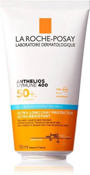 La Roche-Posay Anthelios UVMUNE 400 Face & Body ochranné hydratační mléko na obličej a tělo SPF 50+