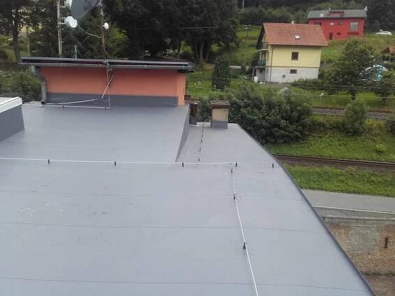 Hydroizolace plochých střech