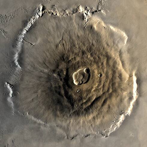 Mars Features - Olympus Mons, Valles Mariners & More