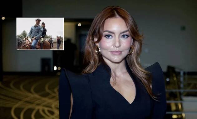 Angelique Boyer se deja ver por primera vez con su nuevo galán de telenovela