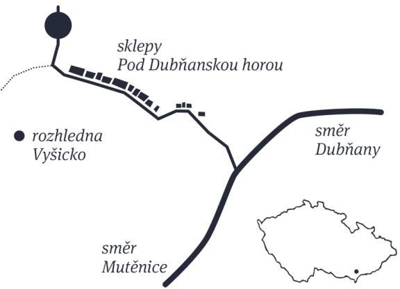 Mapa - Vinařství Neckařovi