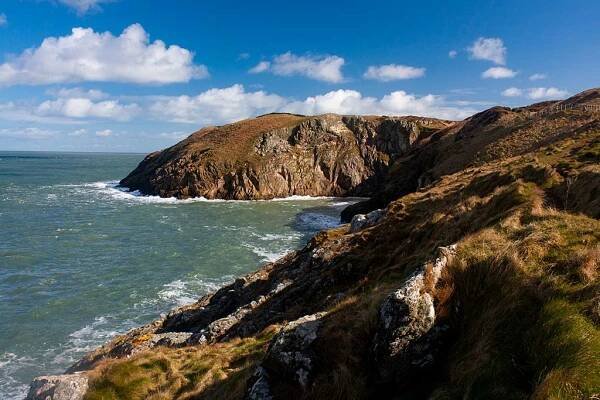 Image of the north Anglesey coast Wales Uk