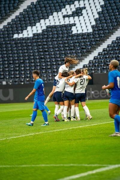 1.FC Slovácko - WFC Okžetpes 3:0 / UWCL 2023-24 / 1. kolo - o 3. místo / 9.9.2023 - 1.FC Slovácko