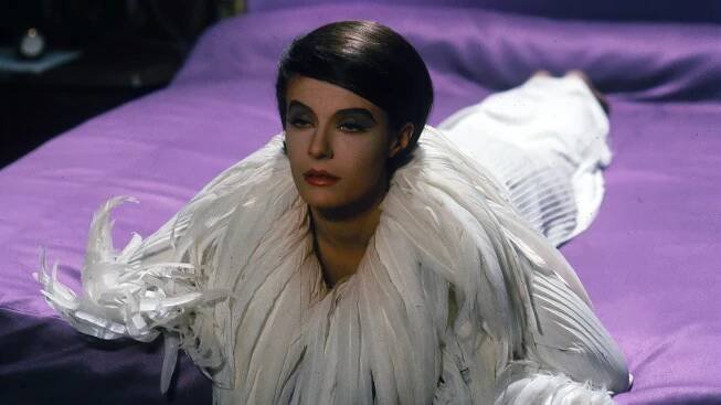 Last Year at Marienbad (1961), Delphine Seyrig, production still.