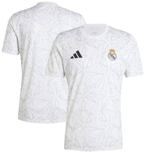 Real Madrid adidas 2024/25 Pre-Match Top - White