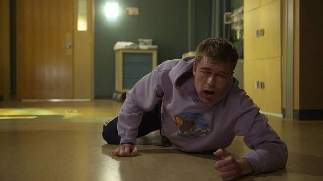 Bobby (Owen Joyner) is not having a great time... 