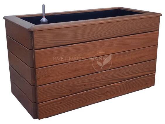 Dřevěný truhlík Teraso 90, teak