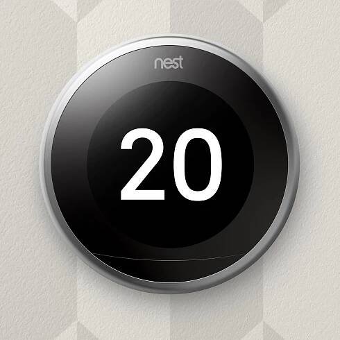 Google Nest termostat čierny, 3. generácia s Opentherm, EU verzia 9