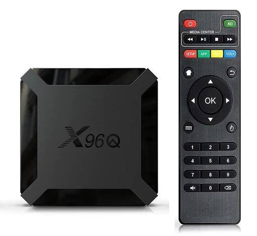 X96Q Smart 4K Android Box TV Device 4GB Ram, 64 Memory