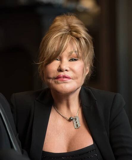 Jocelyn Wildenstein at Baccarat Hotel on August 5, 2017 in New York City