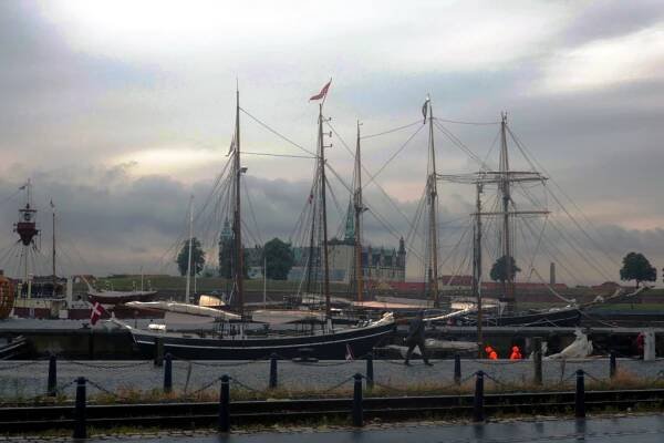 Helsingør Hillerød à vélo, commencez au port